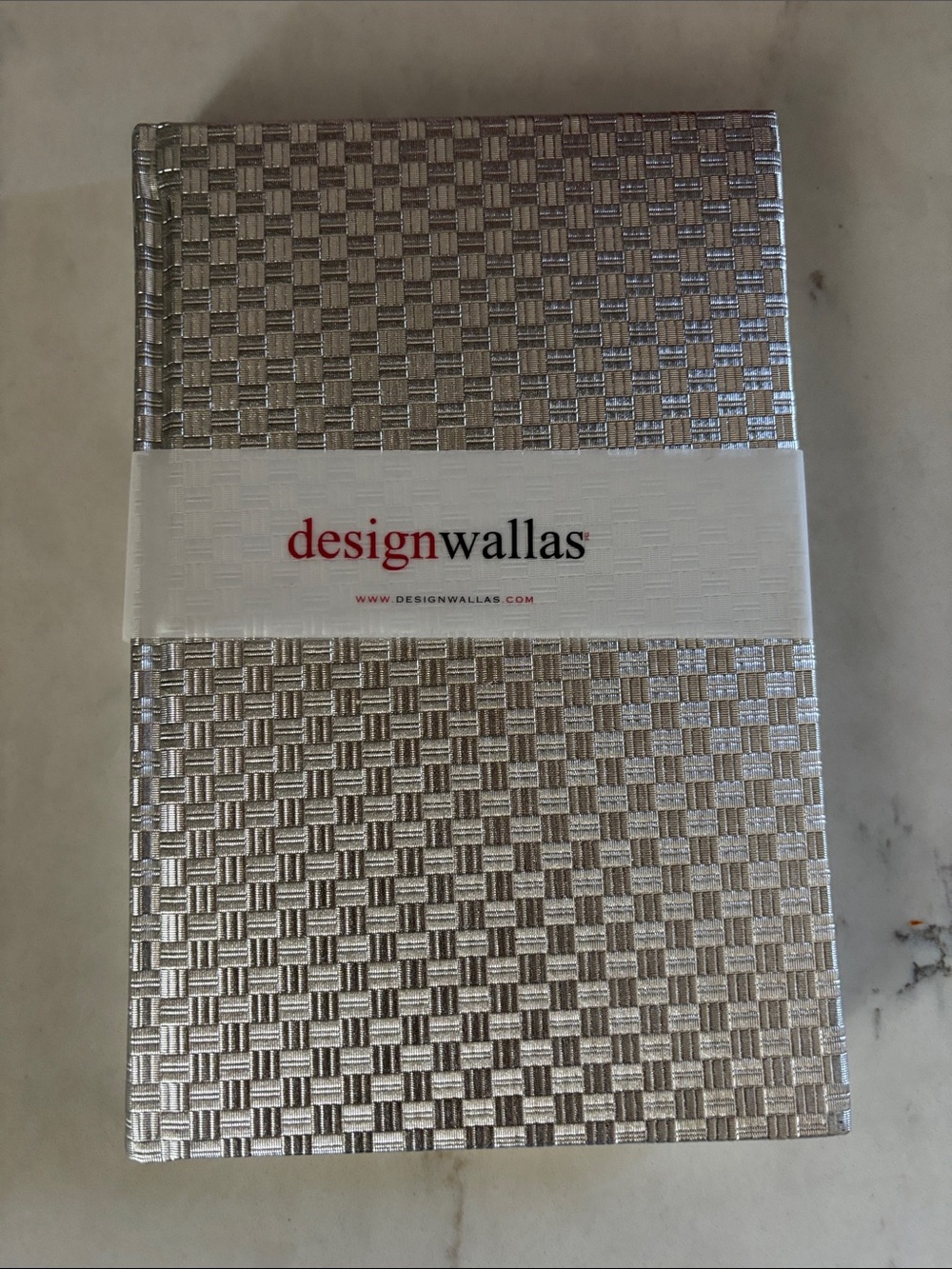 Designwallas Metallic Textured Notebook (Pierre Belvedere)